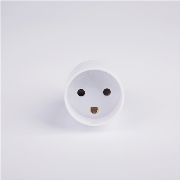 J228 Single transfer white German Feet-Danish Hole Adapter