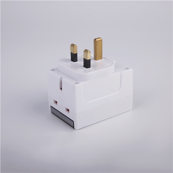 J63A  British one-turn multi-hole insert 3 groups of British standard power conversion plugs